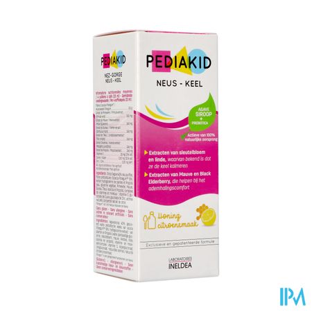 Pediakid Nez-gorge Sol Buv Fl 125ml