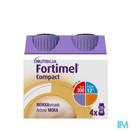 Fortimel Compact Mokka Flesjes 4x125 ml