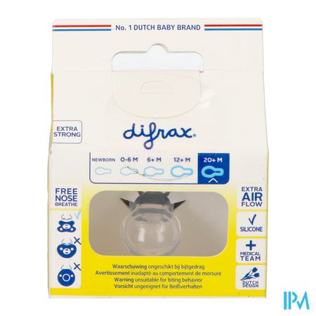 Difrax Sucette Natural 20m+ Stone Stains 5