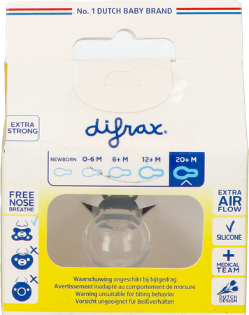 Difrax Fopspeen Natural 20m+ Stone Stains 5
