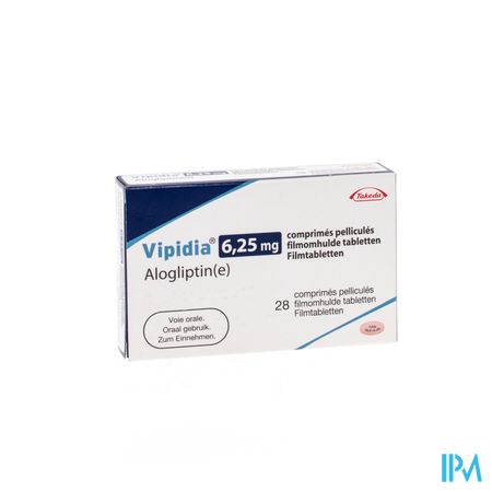 Vipidia 6,25mg Comp Pell 28x6,25mg 1