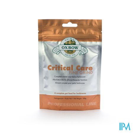 Critical Care Fine Grind Pdr Zakje 100g