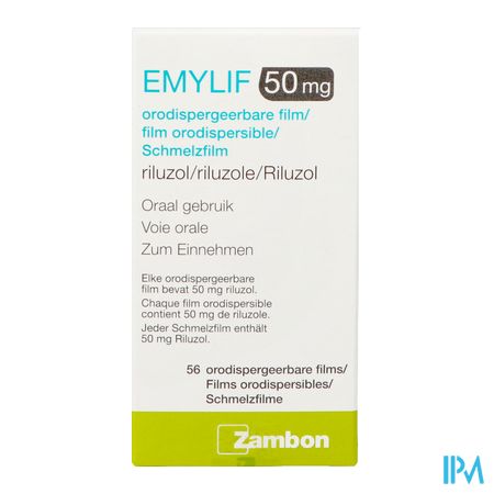 Emylif 50mg Orodispergeerbare Film Zakjes 56 1