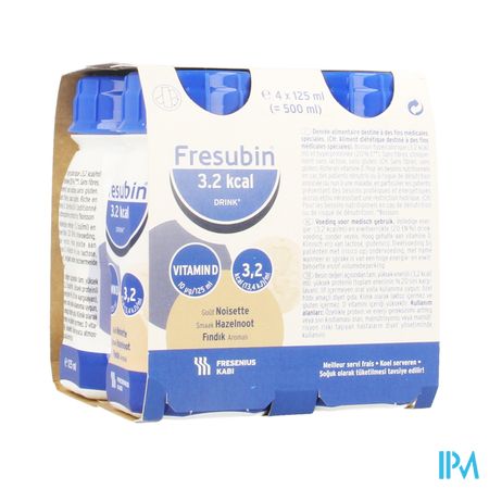 Fresubin 3,2 Kcal Drink 125ml Noisettes/hazelnootjes 1