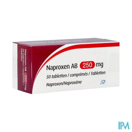 Naproxen Ab 250mg Comp 50 X 250mg