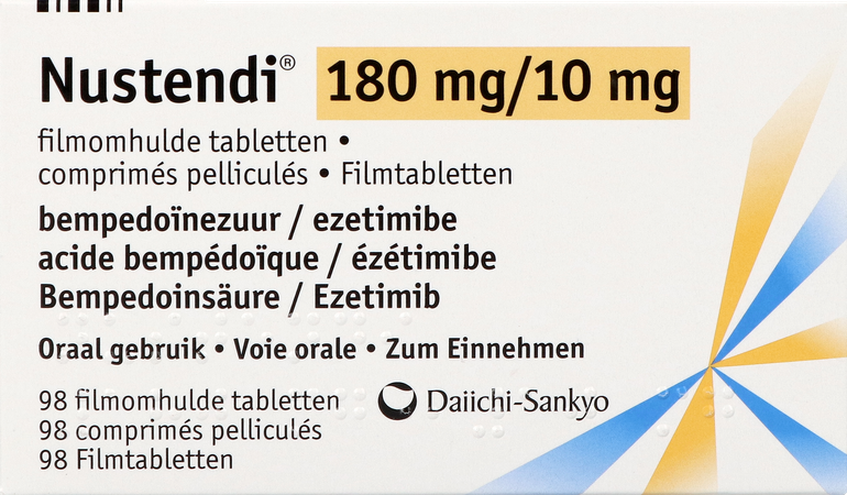 Nustendi 180mg/10mg Filmomh Tabl 98 1