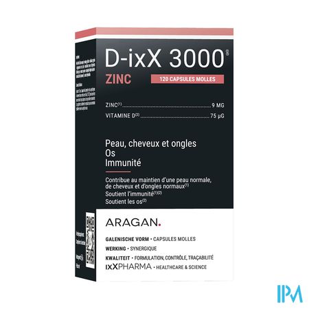 D-ixx 3000 Zinc Softcaps 120