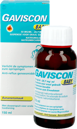 Gaviscon Baby Susp Voor Oraal Gebruik 150ml 12