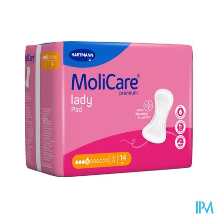 Molicare Premium Lady Pad 4 Drops 43x16cm 12