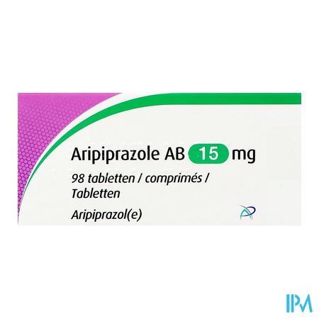 Aripiprazole Ab 15mg Comp 98 X 15mg 1
