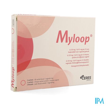 Myloop 0,120mg/0,015mg/24h Hulpmiddel Vag.gebr. 3