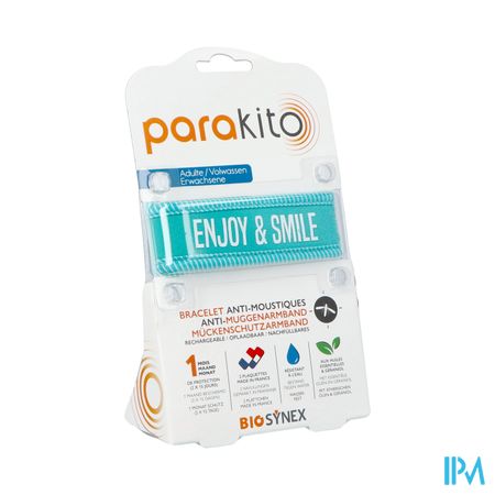 Para'kito Bracelet Adulte Enjoy&smile Bleu