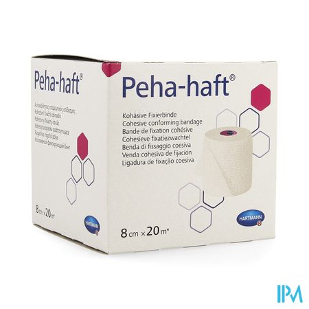 Peha-haft Latexfree 8cmx20m 1 P/s