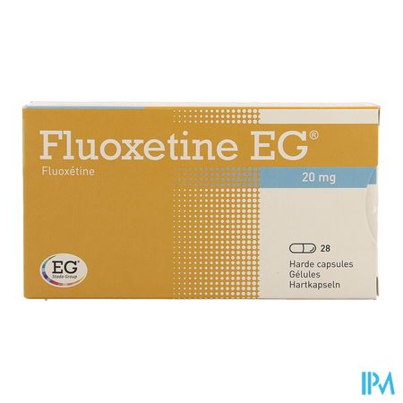 Fluoxetine EG Caps 28 X 20 Mg 1