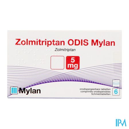 Zolmitriptan Odis Viatris 5mg Orodisp.tabl 6 2