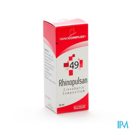 Vanocomplex N49 Rhinopulsan Gutt 50ml Unda