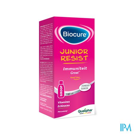 Biocure Junior Siroop Suikervrij 180ml