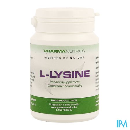 l-lysine V-caps 60 Pharmanutrics 3