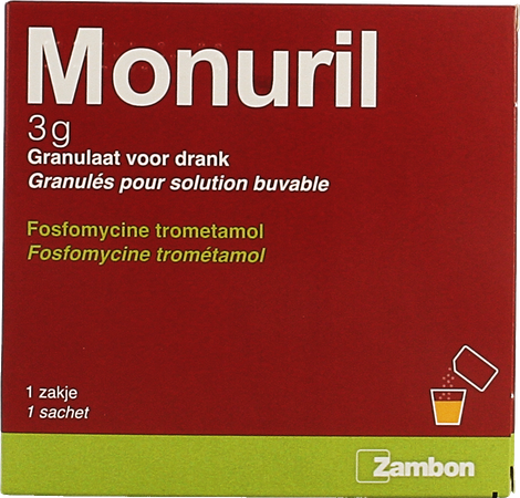 Monuril 3g Impexeco Gran. Zakje 1 X 3g Pip 1