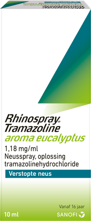 Rhinospray Tramazol.eucal. 1,18mg/ml Neusspr.10ml 5