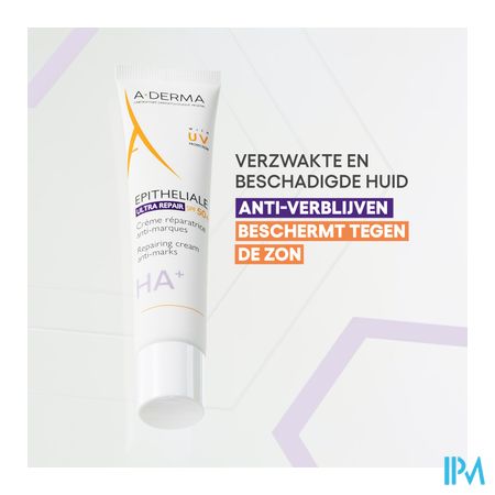Aderma Epitheliale Creme Spf50+ A/vlekken 40ml 6