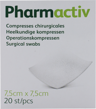 Careway Steriele Kompressen 8pl 7,5x7,5cm 20 1
