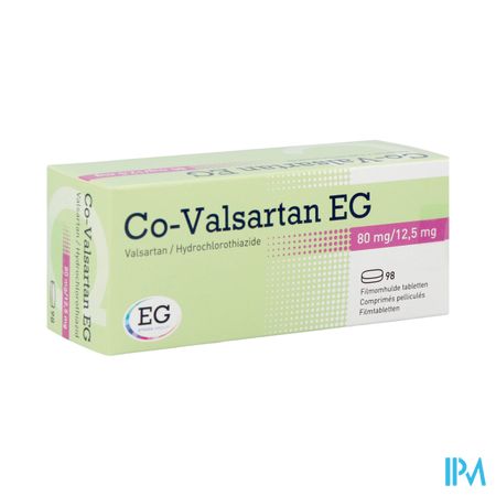 Co Valsartan EG 80Mg/12,5Mg Tabl  98