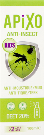 Apixo A/insect Deet 20% Kids Spray 100ml 3