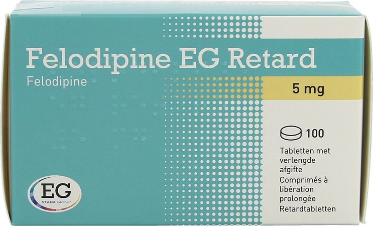 Felodipine EG Retard  5Mg Lib.Prol. Comp 100 1
