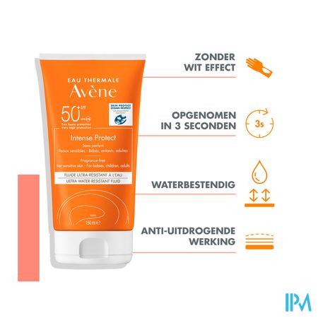 Avene Zon Spf50+ Intense Protect 50+ Fluide 150ml 7