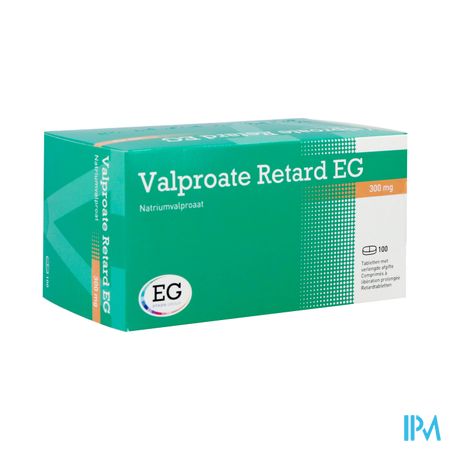 Valproate Retard EG 300Mg Verl Afgifte Tabl 100