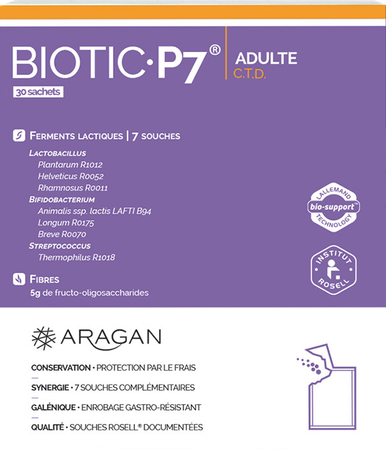 Aragan Biotic P7 Entero 30j Caps 10 1