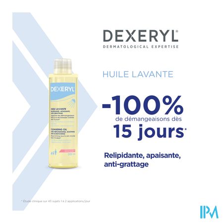 Dexeryl Huile Lavante 200ml 12