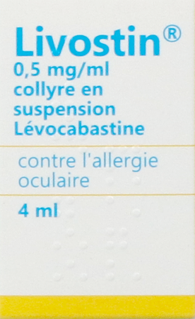 Livostin Pi Pharma 0,5mg/ml Susp Oogdrupp. 4ml Pip 3