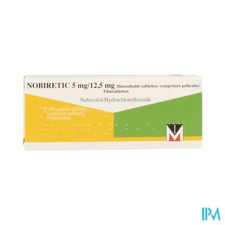 Nobiretic 5mg/12,5mg Comp 28