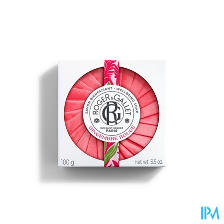 Roger&gallet Gingembre Rouge Zeep 100g