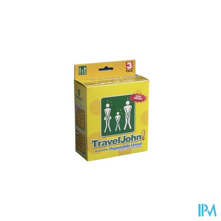 Travel John Urinal 3x800ml 1