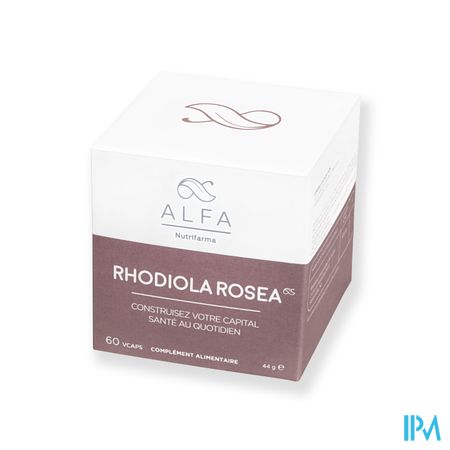 Alfa Rhodiola Rosea 500mg V-caps 60