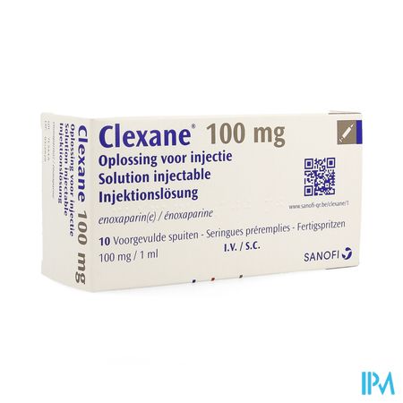 Clexane Spuit Inj 10 X100 mg/1,0ml