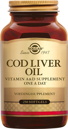Solgar Cod Liver Oil (levertraan) Softgel 250 1