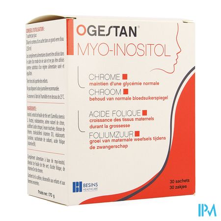 Ogestan Myo Inositol Pdr Sach 30x5,7g