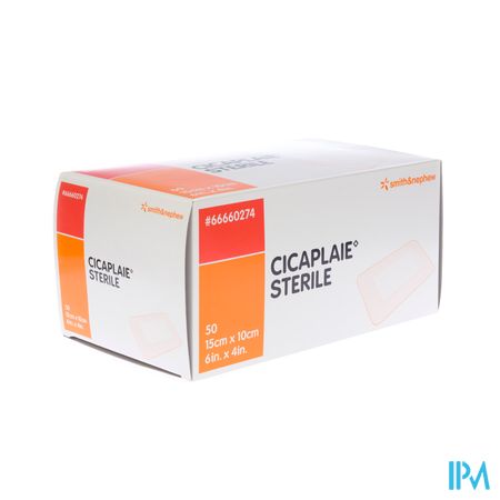 Cicaplaie Pans Sterile 15,0cmx10cm 50 66660274