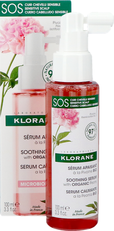 Klorane Capil. Sos Serum Pioenroos Bio 100ml 13