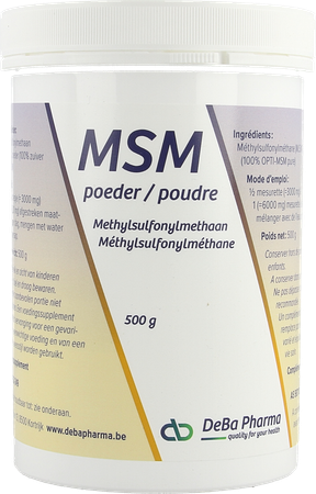 Msm Pdr Soluble/ Oplosb 500g Deba 4