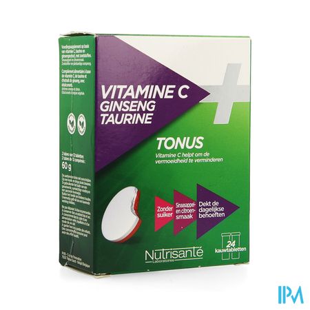 Vitamine C Ginseng Taurine Comp 2x12