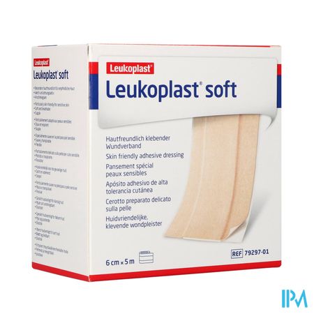 Leukoplast Soft 5mx6cm 1