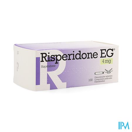 Risperidone EG Tabl 100 X 4 Mg 1