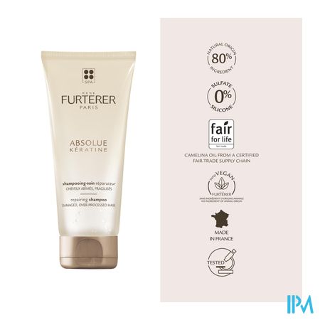 Furterer Absolue Keratine Shampooing 200ml Nf 6