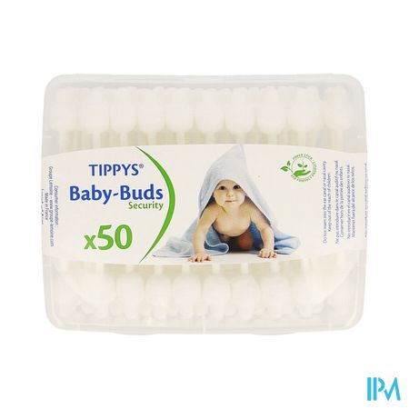 Tippys Baby Buds Tiges Coton 50