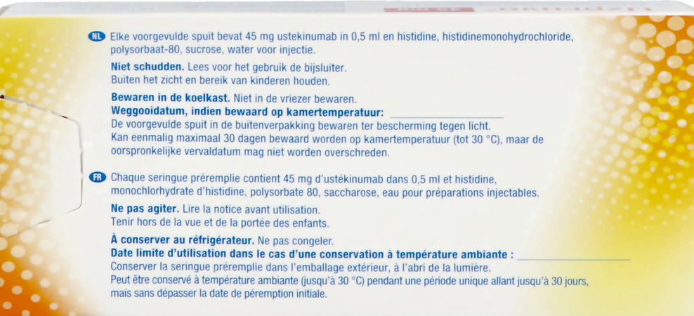 Uzpruvo EG 45Mg Voorgevulde Spuit 1 3